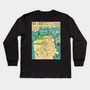 San Francisco Kids Long Sleeve T-Shirt